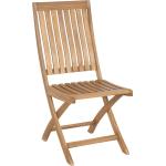 Reduzierte Nachhaltige Gartenstühle & Balkonstühle geölt aus Akazienholz mit Armlehne Breite 50-100cm, Höhe 400-450cm, Tiefe 50-100cm 