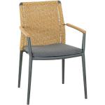 Siena Garden Gartenstühle Metall matt aus Teakholz rostfrei Breite 50-100cm, Höhe 50-100cm, Tiefe 50-100cm 
