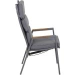 & Graue verstellbarer Rückenlehne kaufen Gartenstühle Balkonstühle günstig online mit