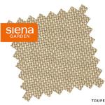 Taupefarbene Siena Garden Seitenteile 3x3 4-teilig 