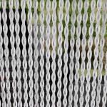Weiße Moderne Siena Home Türvorhänge aus Kunststoff transparent 