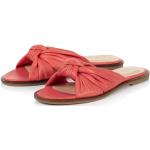 Reduzierte Rote Elegante Sienna Mules für Damen Größe 38 mit Absatzhöhe bis 3cm 