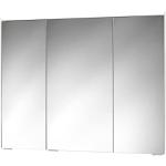Weiße Sieper Spiegelschränke aus MDF LED beleuchtet Breite 100-150cm, Höhe 50-100cm, Tiefe 0-50cm 
