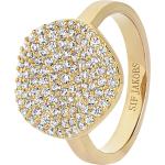 Sif Jakobs Jewellery SJ-R2059-CZ(YG) Damen-Ring Monterosso Vergoldet 54/17.2