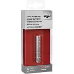 Reduzierte Silberne Sigel Magnet-Sets aus Glas 5-teilig 
