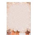 Sigel Weihnachtspapier DP137, Copper Glance, A4, 90g/qm, 100 Blatt