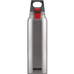 SIGG Hot & Cold ONE Brushed (0.5 L) Thermo Trinkflasche, schadstofffreie und isolierte Edelstahl Trinkflasche, einhändig bedienbare Outdoor Thermo-Flasche