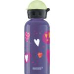 SIGG KBT Glow Heartbaloons 0,4 Liter, Trinkflasche violett