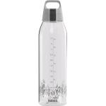 SIGG - Tritan Renew Trinkflasche - Total Clear ONE MyPlanet Antracite - Für Kohlensäurenhaltigen Getränke Geeignet - Spülmaschinenfest - Fruchtsieb - Auslaufsicher - BPA-frei - Grau - 1,5L