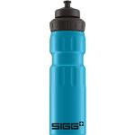 SIGG WMB Sports Blue Touch Sport Trinkflasche (0.75 L), schadstofffreie und auslaufsichere Trinkflasche, federleichte Trinkflasche aus Aluminium