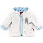 Weiße Unifarbene sigikid Nicki-Jacken für Kinder aus Baumwolle maschinenwaschbar für Babys Größe 56 