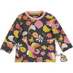 Bunte Blumenmuster Langärmelige sigikid Bio Printed Shirts für Kinder & Druck-Shirts für Kinder mit Vogel-Motiv für Babys Größe 62 