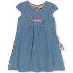 Blaue Motiv sigikid Bestickte Kinderkleider mit Knopf aus Chambray für Mädchen Größe 128 