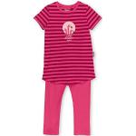 Pinke Motiv sigikid Bio Lange Kinderschlafanzüge mit Vogel-Motiv aus Jersey für Mädchen Größe 80 