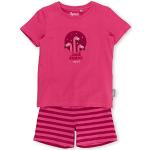 Pinke Motiv sigikid Bio Kinderschlafanzüge & Kinderpyjamas mit Tiermotiv aus Jersey für Mädchen Größe 92 