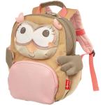 Reduzierte Pinke sigikid Kindergartentaschen mit Eulenmotiv mit Reißverschluss schmutzabweisend für Jungen klein zum Schulanfang 