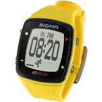 Gelbes Sigma Sigmasport Uhrenzubehör aus Silikon wiederaufladbar 