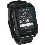Sigma Sport iD.TRI GPS Triathlon-Uhr mit Trainings- und Wettkampffeatures, Navigation, Smart Notifications, leicht und wasserdicht, inkl. Fahrradhalterung