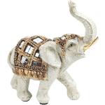 Reduzierte Weiße 12 cm Signes Grimalt Elefanten Figuren aus Kunstharz 