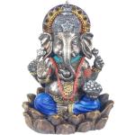 Reduzierte Blaue Asiatische 17 cm Signes Grimalt Ganesha Figuren aus Kunstharz 