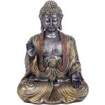 Reduzierte Schwarze Asiatische 18 cm Signes Grimalt Buddha Figuren aus Kunstharz 