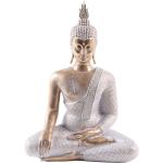 Reduzierte Goldene Asiatische 19 cm Signes Grimalt Buddha Figuren aus Kunstharz 