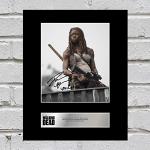 Bunte The Walking Dead Michonne Kunstdrucke mit Rahmen 