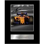 Signiertes Foto von Fernando Alonso, McLaren Honda #1, signiert, Geschenk, Bild Druck