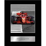 Kimi Raikkonen Signiert Foto Display Ferrari