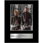 Signiertes Foto von Lena Headey und Nikolaj Coster-Waldau, Cersei und Jaime Lannister, Game of Thrones