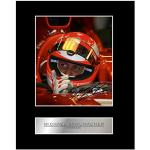 Michael Schumacher Signiert Foto Display Ferrari