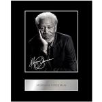 Signiertes Foto von Morgan Freeman, mit Passepartout, signiert, Geschenk