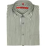 Signum Hemd Freizeithemd Shirt Herren Langarm Kent Kragen Baumwolle Classic Cut, Farbe:weiß, Herrengrößen:S