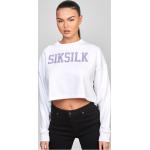 SikSilk WeiÃŸes Varsity Kapuzensweatshirt | M