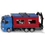 SIKU LKW mit Baucontainer Modellfahrzeug, Mehrfarbig