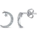 Silberne Sterne Peridot  Ohrringe mit Turmalin personalisiert 