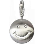 Silberne SilberDream Emoji Smiley Bettelarmbänder & Sammelarmbänder aus Stahl für Damen 