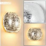 Reduzierte Silberne hofstein Wandlampen & Wandleuchten aus Glas 