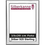 Silberne Silberkanne Fotorahmen 15x20 