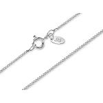 Reduzierte Silberne Elegante Silberketten mit Namen aus Silber für Damen 