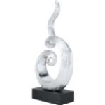 Silberne Antike 39 cm etc-shop Skulpturen & Dekofiguren aus Kunstharz 