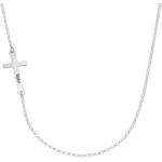 Silberne Kreuzketten aus Silber personalisiert für Damen 