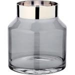 Reduzierte Silberne 19 cm Edzard Vasen & Blumenvasen glänzend aus Kristall 