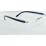 Blaue Silhouette Brillenfassungen aus Kunststoff für Herren 