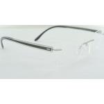 Graue Silhouette Brillenfassungen aus Kunststoff für Herren 