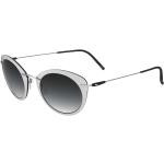 Silberne Silhouette Verspiegelte Sonnenbrillen 