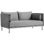 Reduzierte Graue Gepunktete Moderne Hay Zweisitzer-Sofas lackiert aus Leder Höhe 50-100cm, Tiefe 100-150cm 2 Personen 