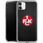 DeinDesign Silikon Hülle kompatibel mit Apple iPhone 11 Case transparent Handyhülle Offizielles Lizenzprodukt 1. FC Kaiserslautern 1. FCK