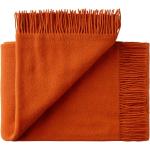 Orange Skandinavische Wolldecken & Plaids aus Wolle 130x200 