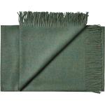 Grüne Skandinavische Wolldecken & Plaids aus Wolle 130x200 für den für den Winter 